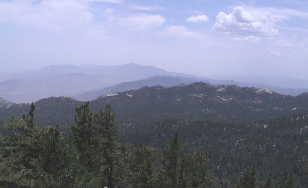 view south from Mt. San Jacinto